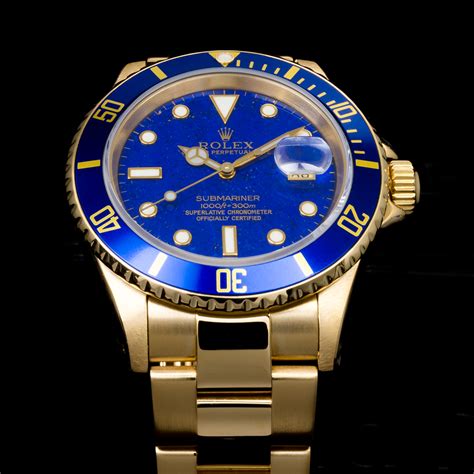 vendo submariner rolex ghiera blu|Rolex Submariner Date Blu del 1991 acciaio oro ghiera blu full..